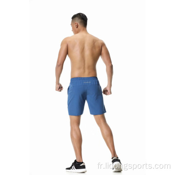 Logo personnalisé Men Training Shorts de gym short vierge
